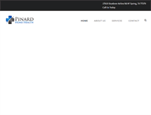 Tablet Screenshot of pinardhealthcare.com